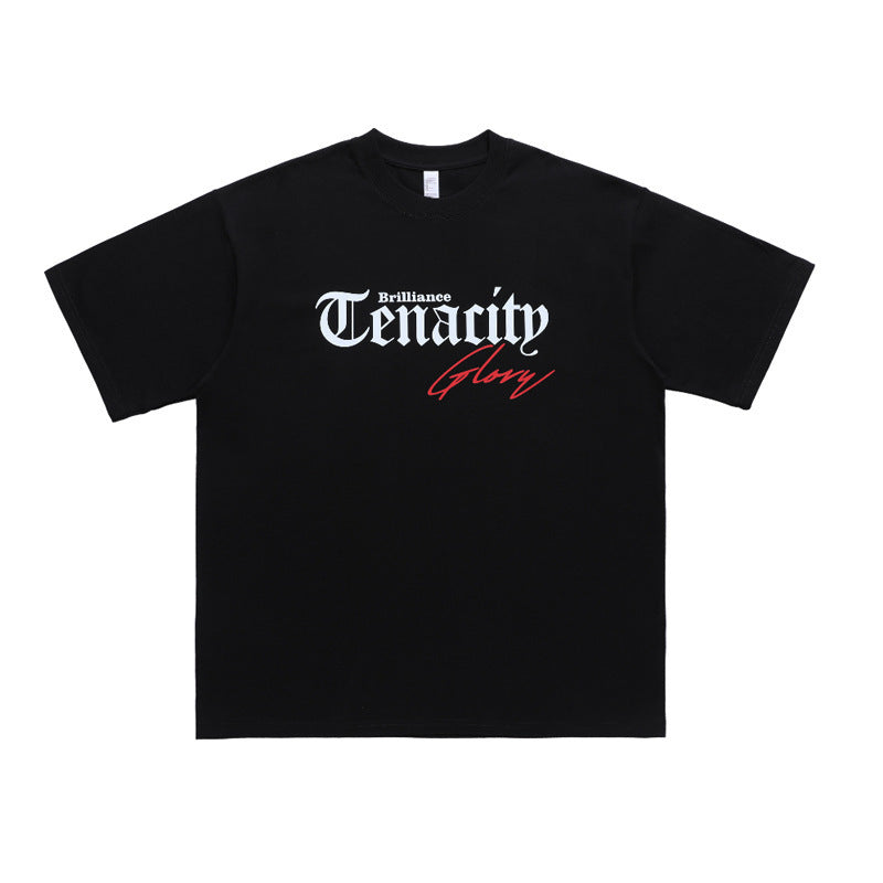 Fashion Brand Hip Hop Short Sleeve Street Men's Loose T-shirt