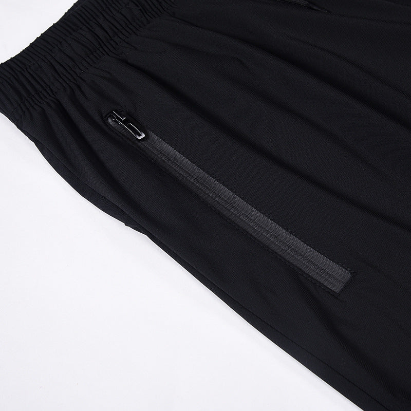Ice Silk Shorts Men's Summer Loose Casual Pants