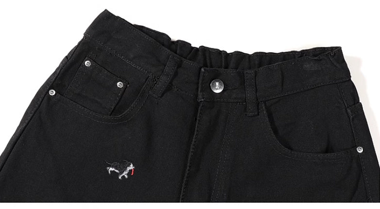 Worn Looking Washed-out Denim Shorts For Men And Women