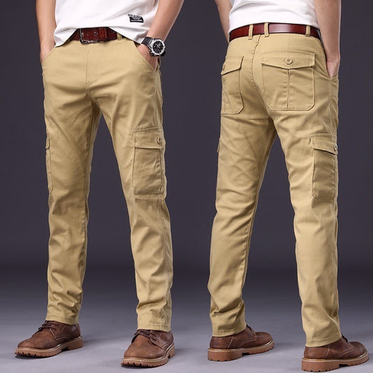 Casual Stretch Outdoor Multi-Pocket Overalls