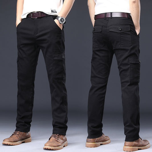 Casual Stretch Outdoor Multi-Pocket Overalls