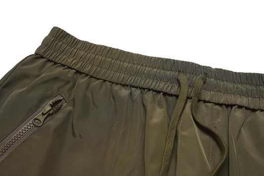 Embroidered Letters Basketball Shorts Men