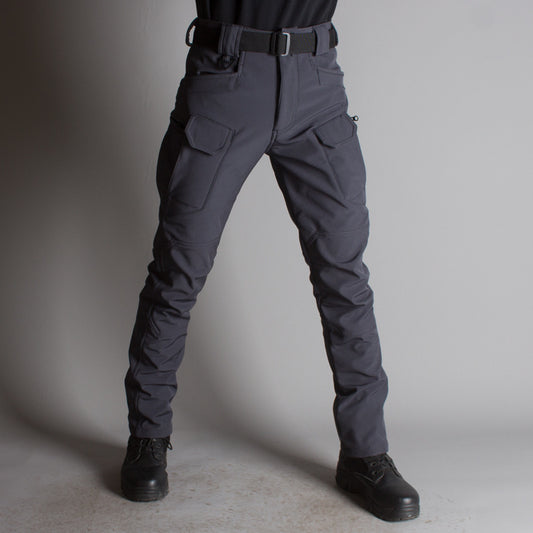 Tactical Pants Men's Business Shirt Fleece Trousers
