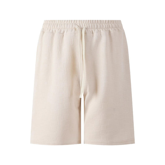 Men's Solid Color Heavy Jacquard Shorts Men