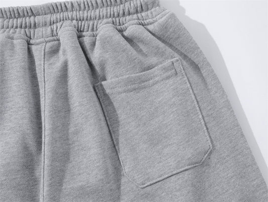 Patch Decoration Casual Straight-leg Shorts For Men
