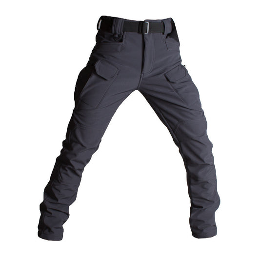 Tactical Pants Men's Business Shirt Fleece Trousers